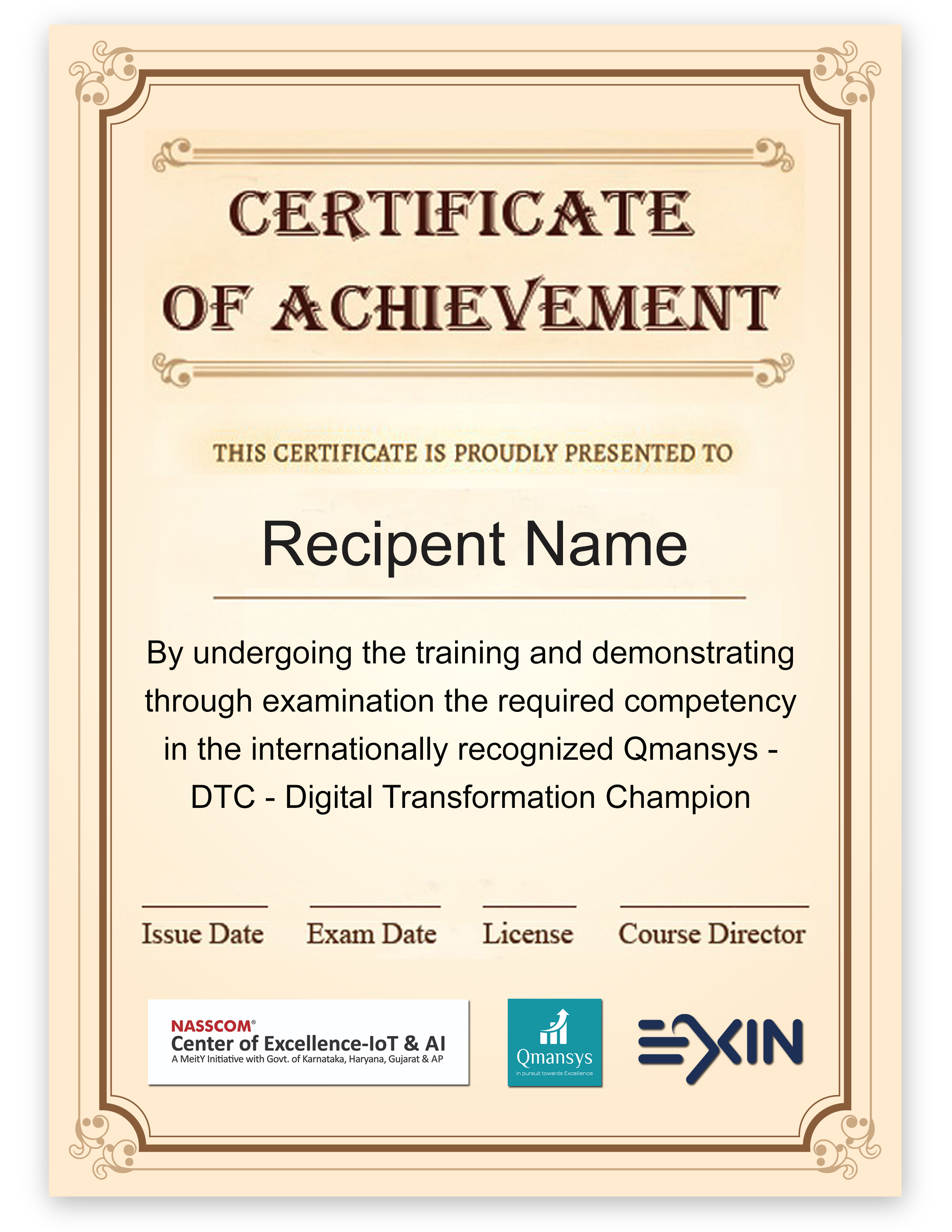 Digital Transformation Champion Certificate