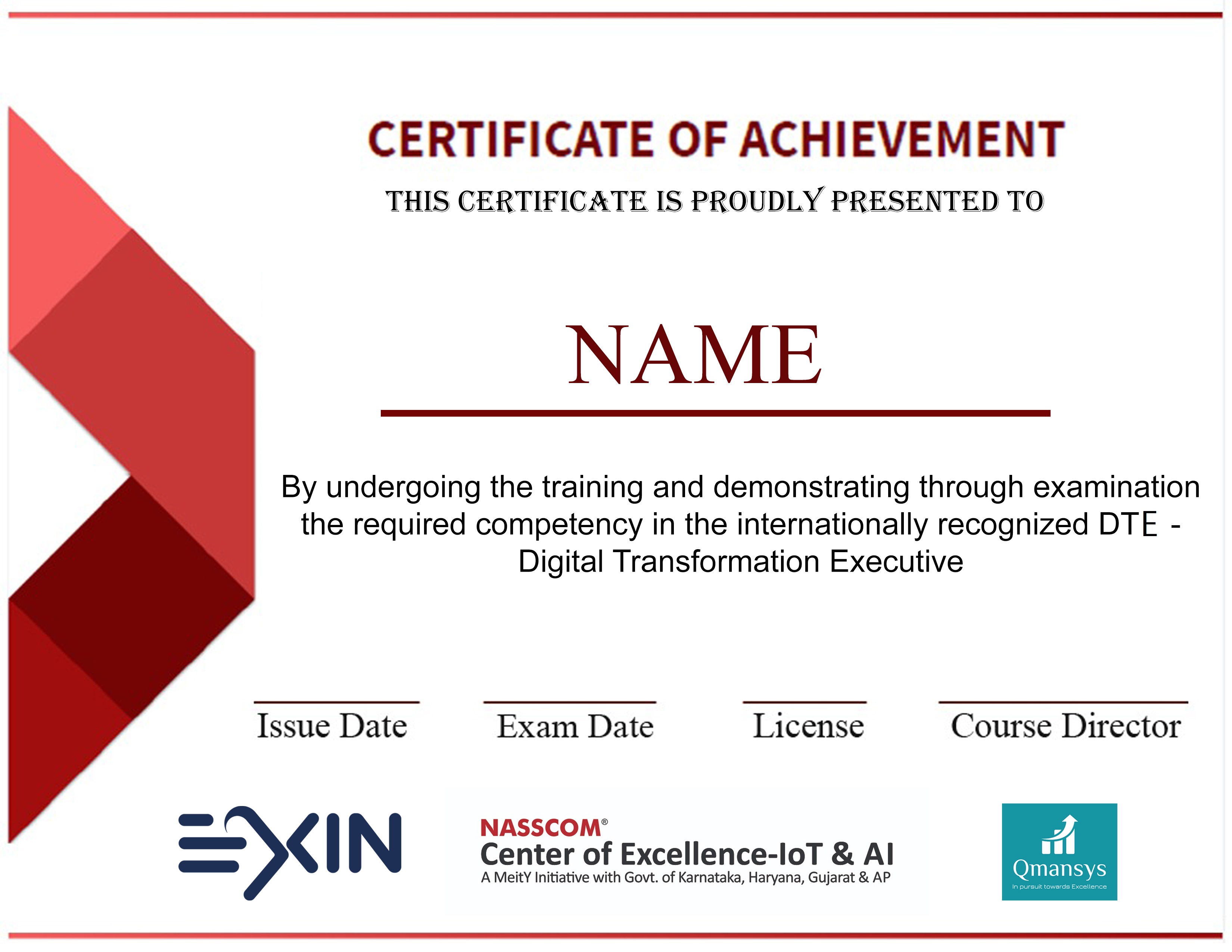 Digital Transformation Executive Certificate