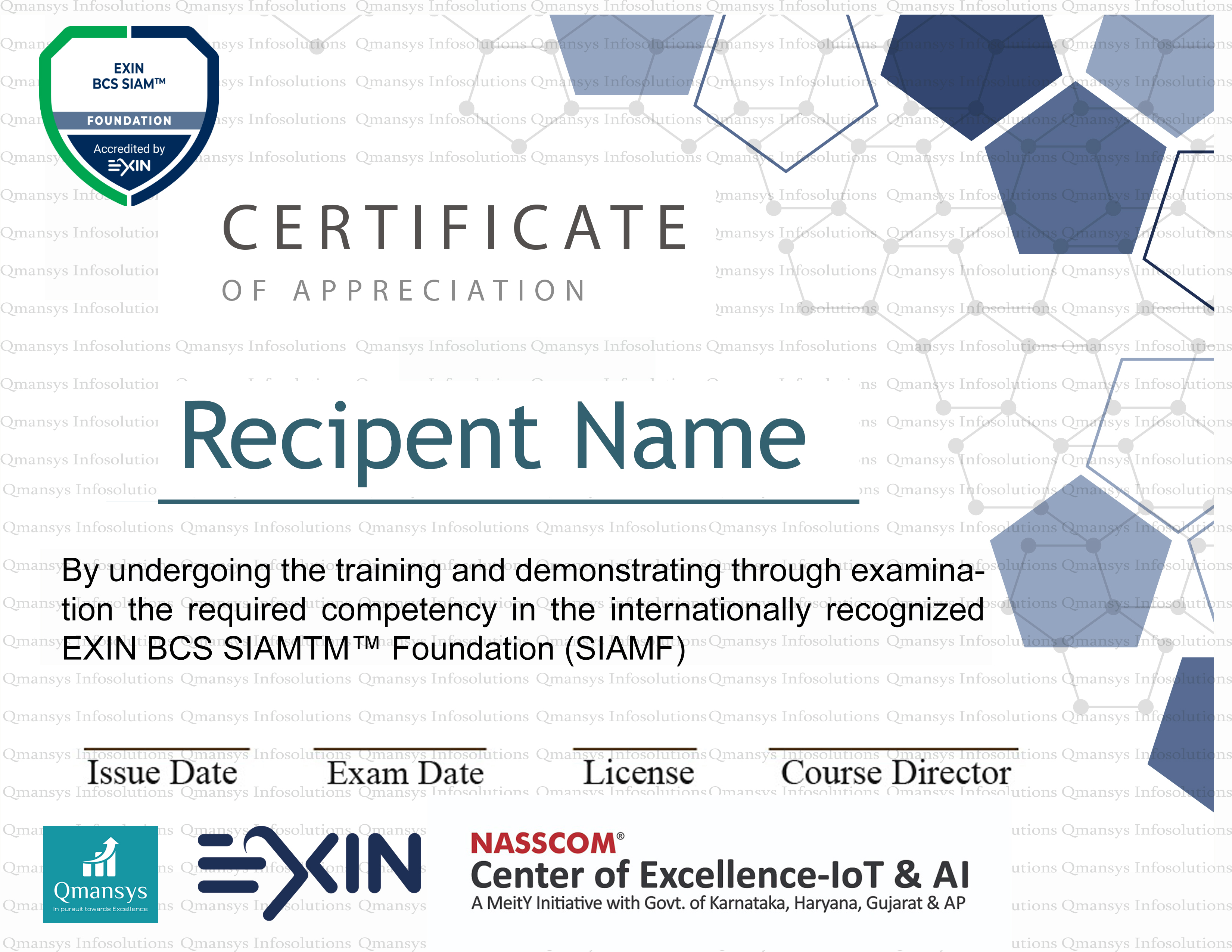 SIAM™ Foundation Certificate